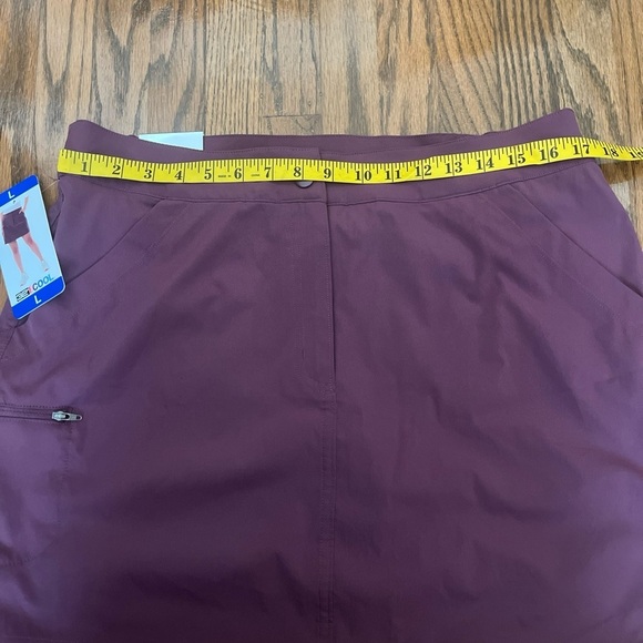 32 Degrees Tech Skort Crushed Violet Size L New With Tag - Picture 10 of 14